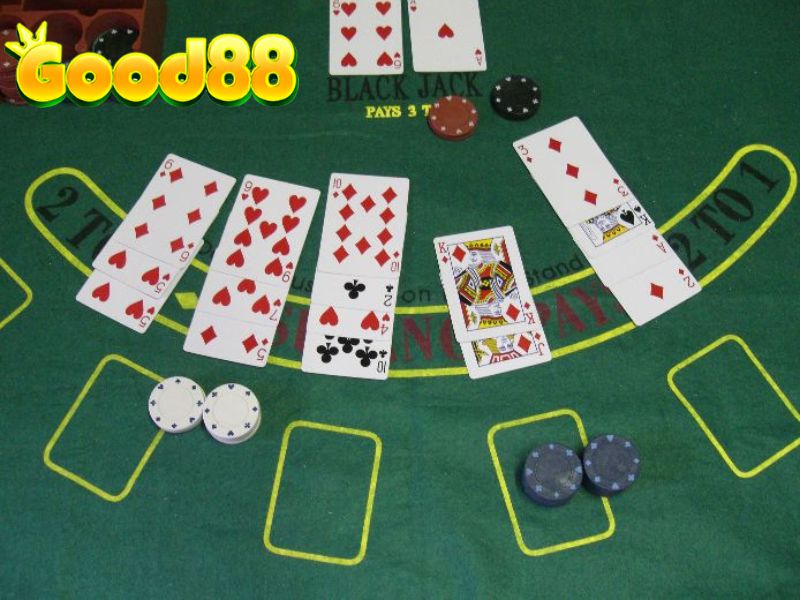 Cách chơi game bài Blackjack khá đơn giản và nhanh chóng tại GOOD88